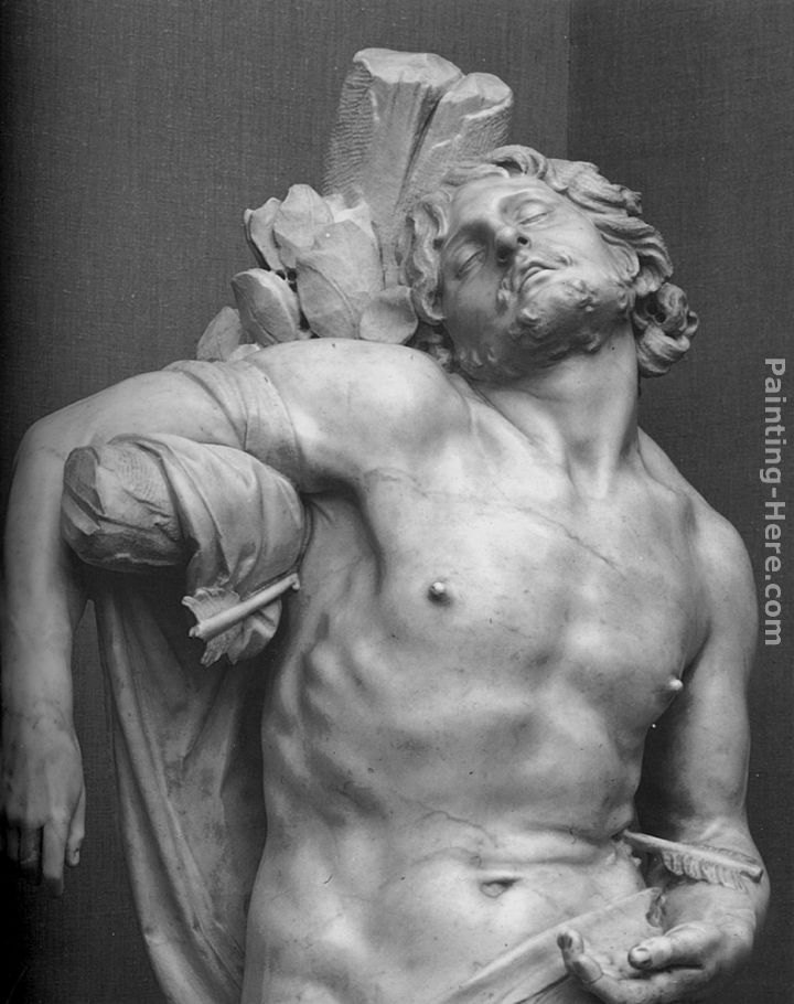 Gian Lorenzo Bernini Saint Sebastian [detail]